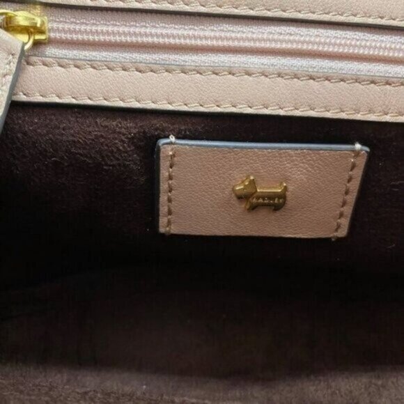 Radley London Sunny Rise Womens Bucket Bag Pastel Pink Leather New - Picture 10 of 13